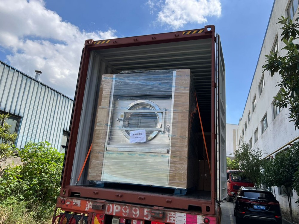 5*40HC containers’ Laundry Equipments deliveried to Saudi Arabia