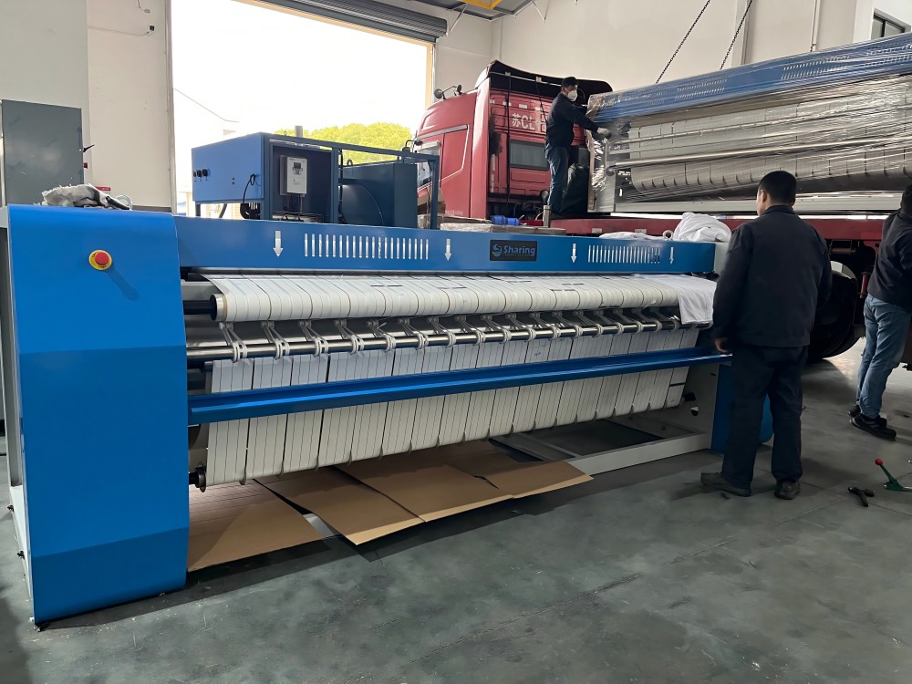 Single Roller 3000mm Flatwork Ironer to Saudi Arabia